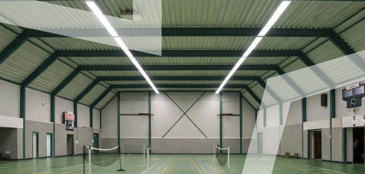 Armaturen voor sporthallen