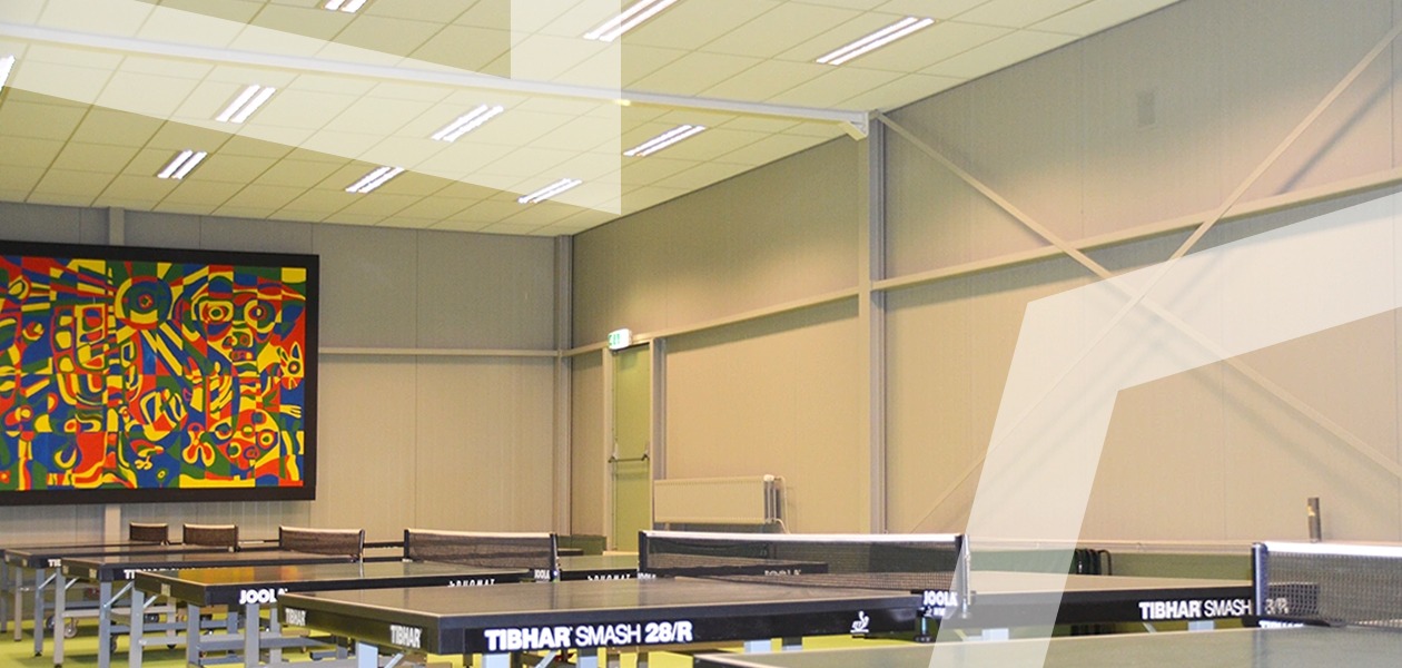 TTV de Hei tafeltennis lampen
