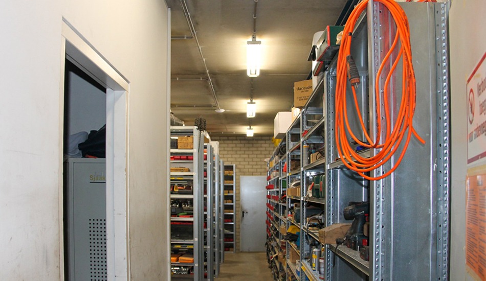 AVG werkplaats lampen