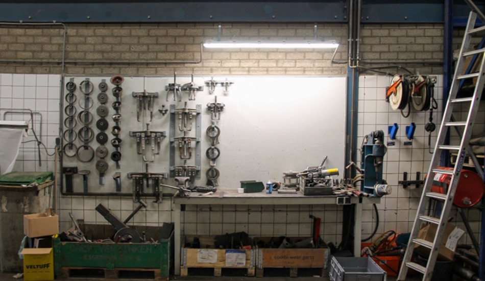 AVG Werkplaats verlichting