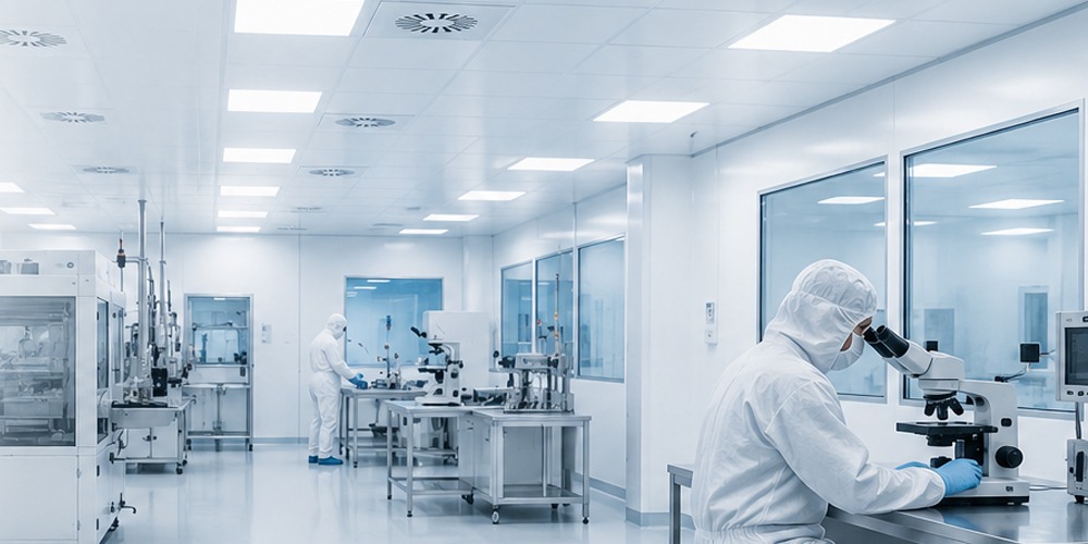 Waar let je op bij Cleanroom verlichting?