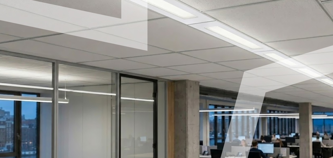Systeemplafond armaturen