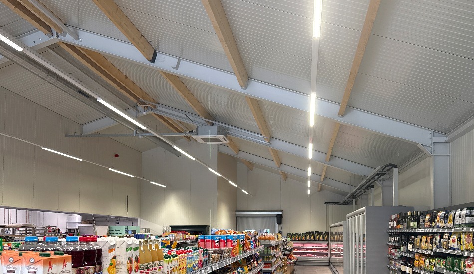 Verlichting Blije bikkels Mira lichtlijnen