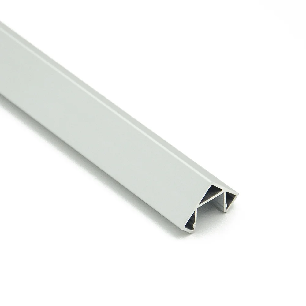 Profiel LED strip alu 23.5x10.8x2000mm + cover opaal opb