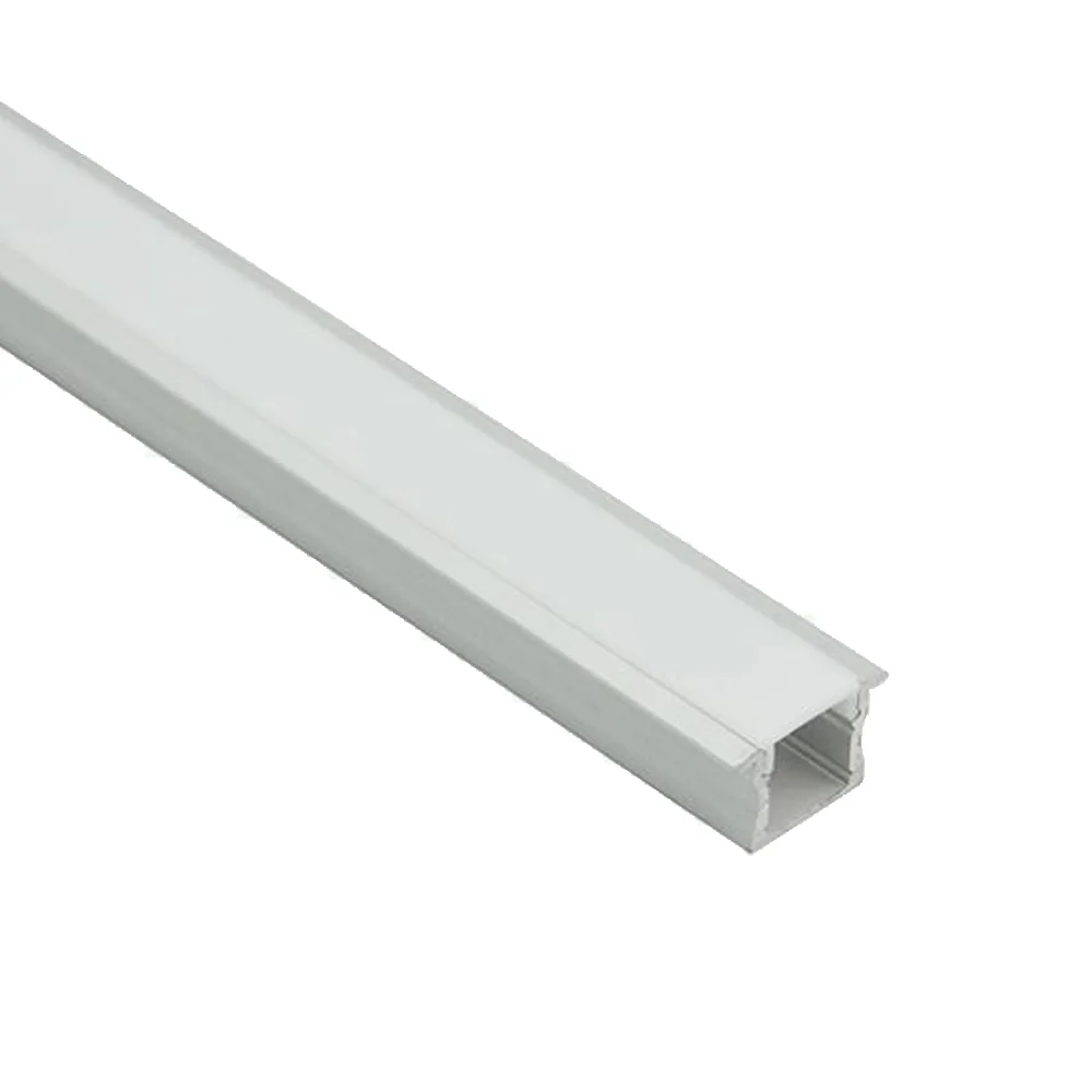 Profiel LED strip alu 17x15x2000mm + cover melk inb