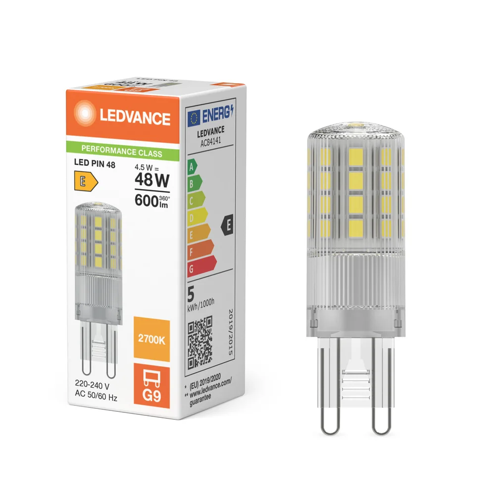 LED PIN G9 P 4.5W 827 Clear G9