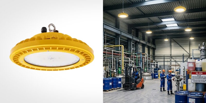 Industrieel Highbay verlichting renovatie