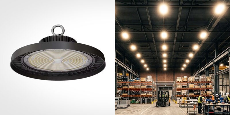 Industrieel Highbay armaturen renovatie
