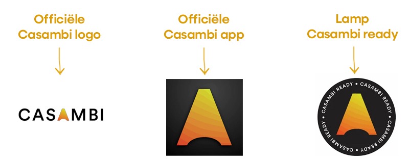 Casambi logo en app teken